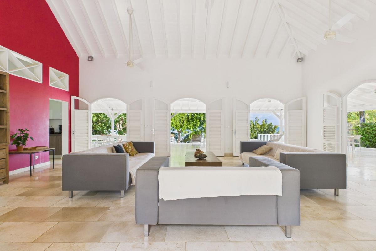 5 Location Villa 10 personnes Martinique -salon 